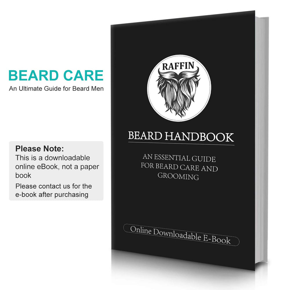 RAFFIN men-grooming-set-display: premium kit showcased for self-care and confidence