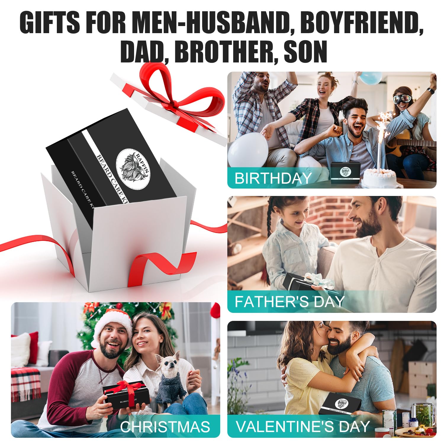RAFFIN valentines-day-gift-idea: thoughtful male gift supporting daily grooming routines