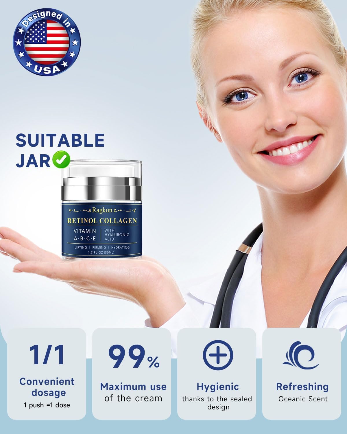 Ragkun anti-aging skin-glow formula emphasizes moisture and refined texture.