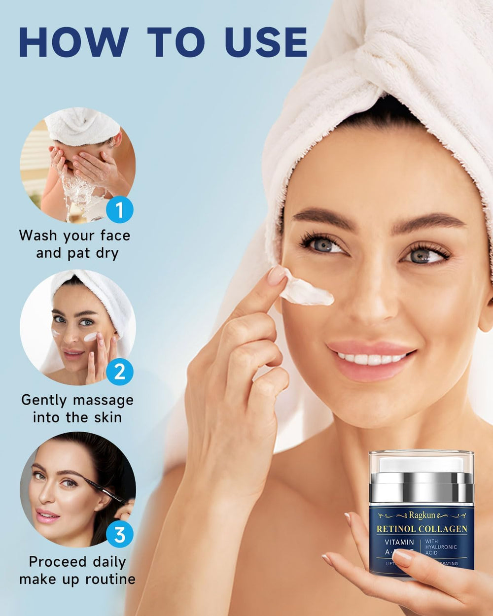 Ragkun day-night-use cream demonstrates versatile application for daily routines.