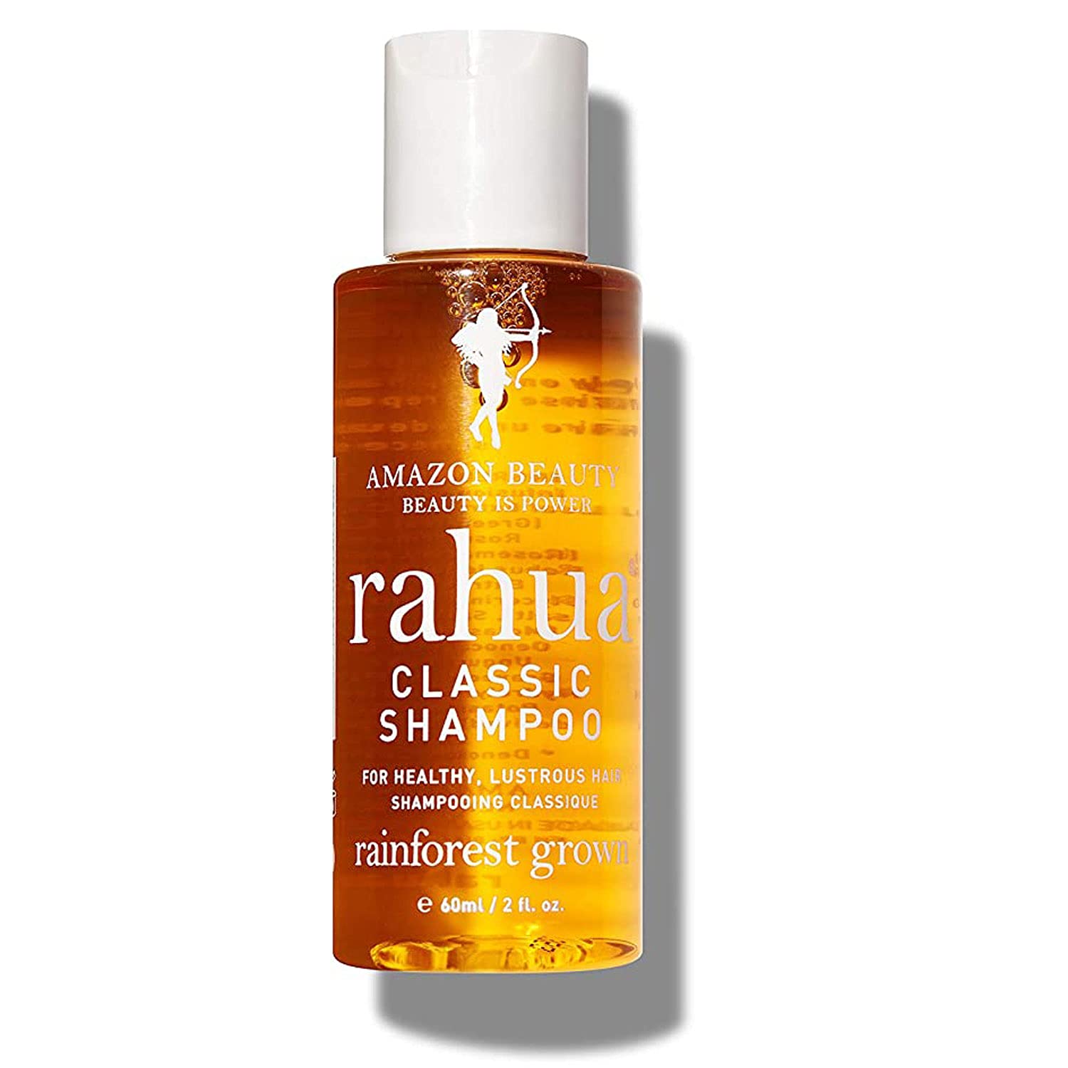 Rahua Classic Shampoo bottle pour illustrating a balanced cleanse.