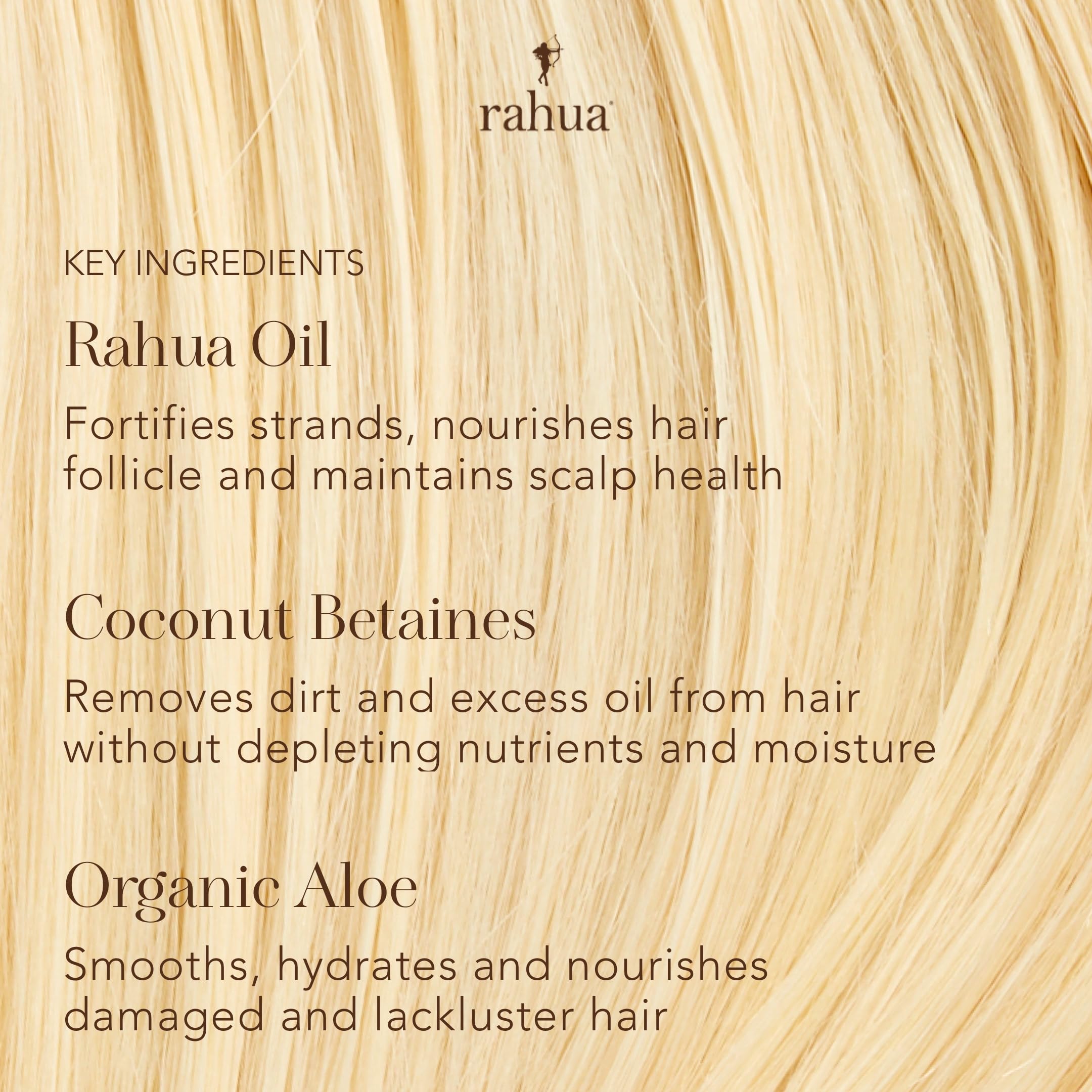 Rahua Classic Shampoo scalp massage shows easy distribution for comfortable cleansing.