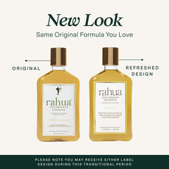 Rahua Voluminous Shampoo bottle pour shot demonstrates easy daily application