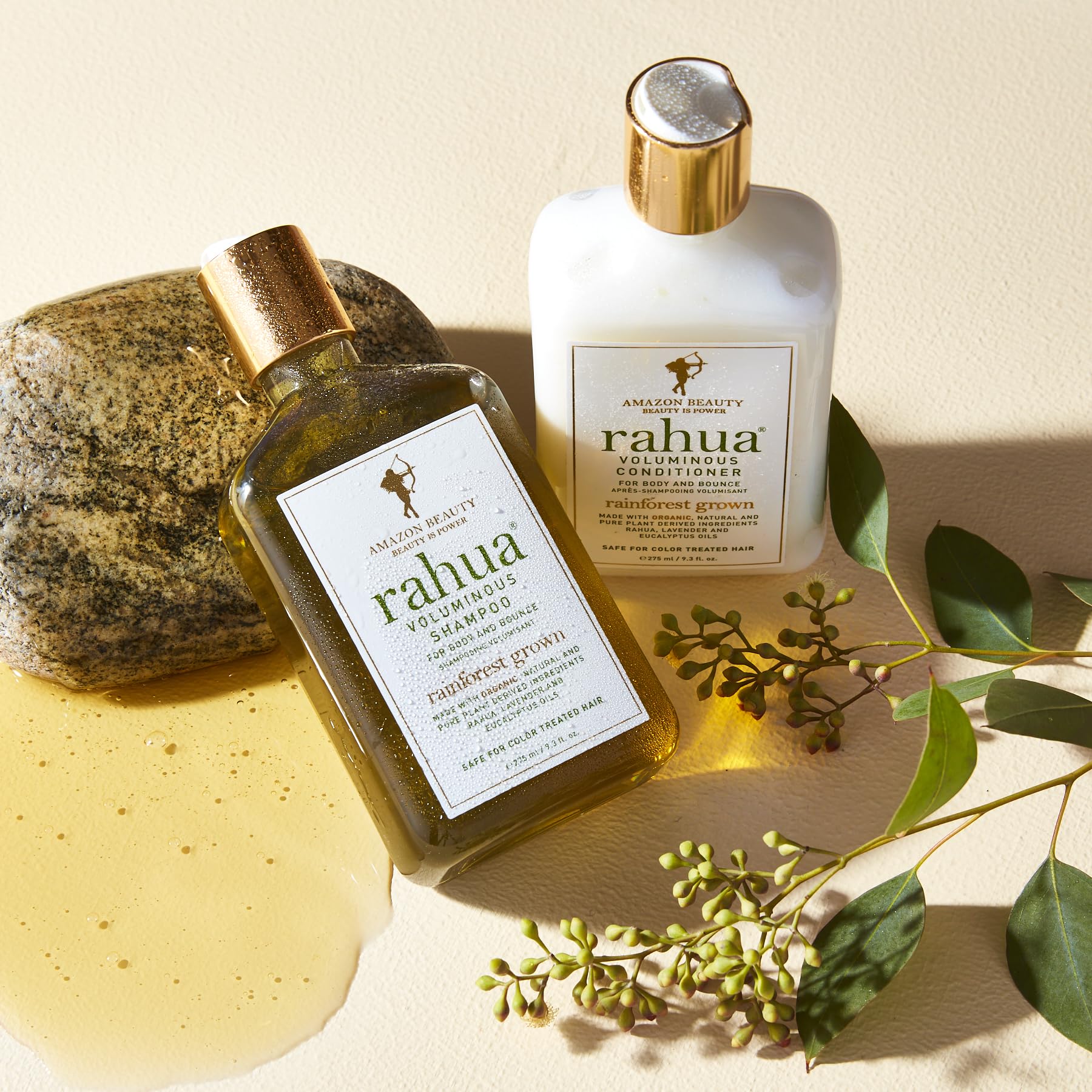 Rahua Voluminous Shampoo lavender eucalyptus scent conveys calming aromatherapy