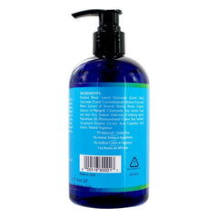 Rainbow Research Henna Biotin Shampoo lather demonstrates a mild cleanse for daily use.