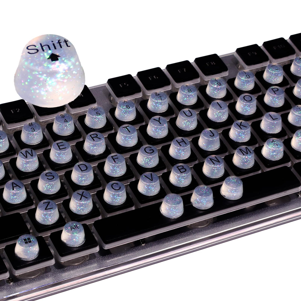 Raised Button long-nails keyboard stickers for comfortable typing