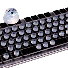 Raised Button long-nails keyboard stickers for comfortable typing