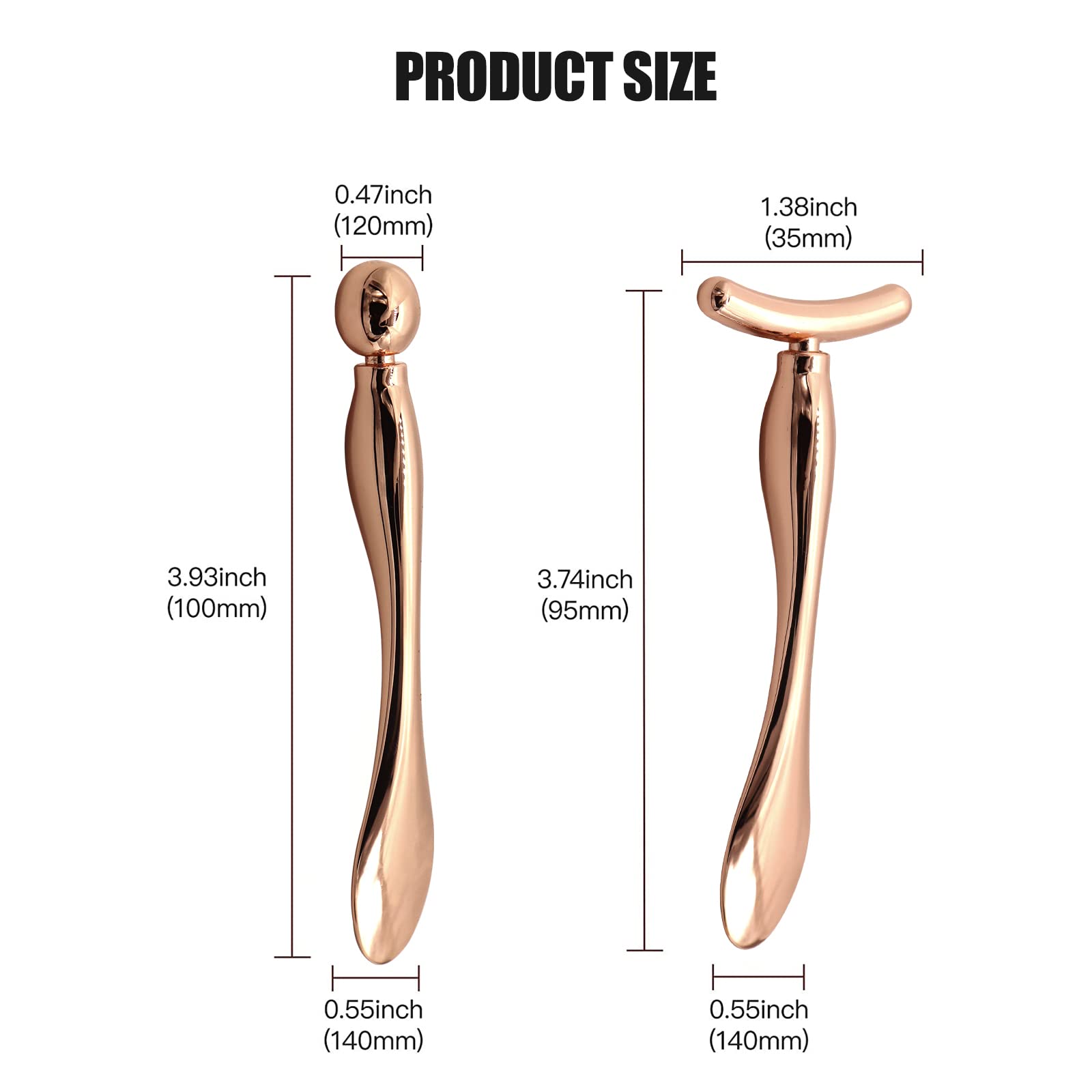 RALIS Y-shaped massage wand for facial lifting and faster absorption of products.