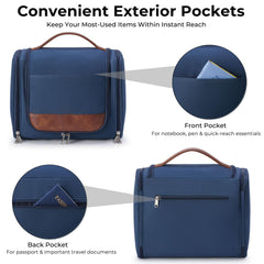 Ralnitote top-flip main compartment for easy one-handed use