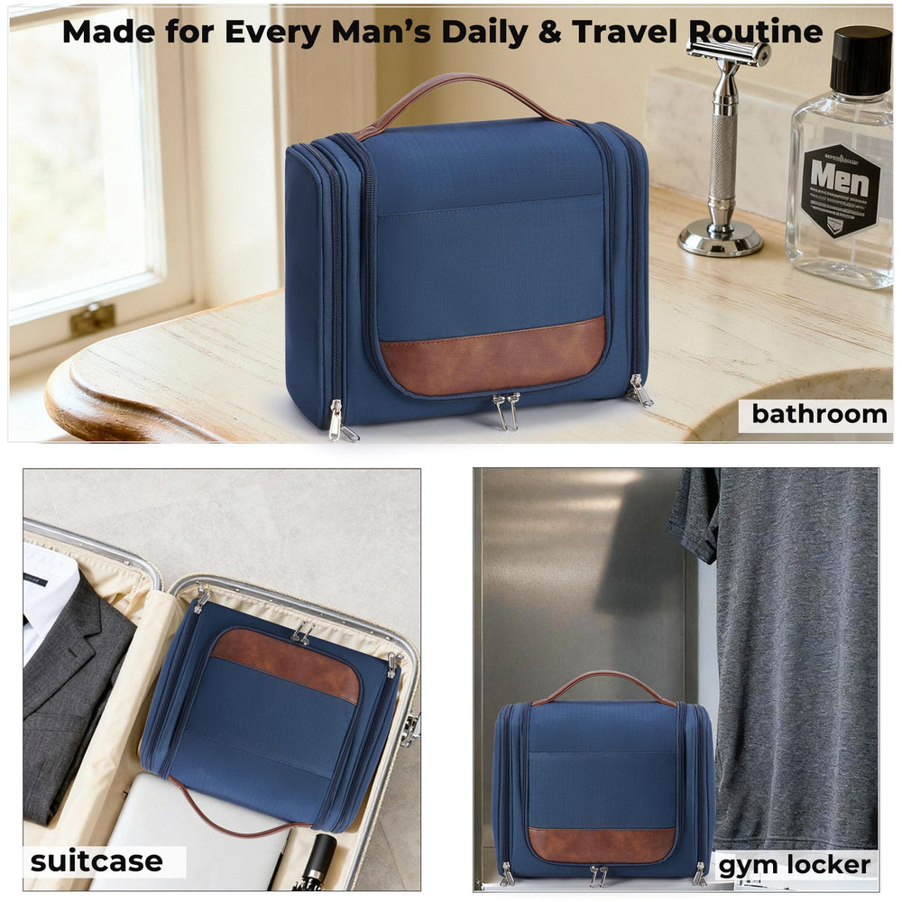 Ralnitote water-resistant fabric with leather trim blends durability and style