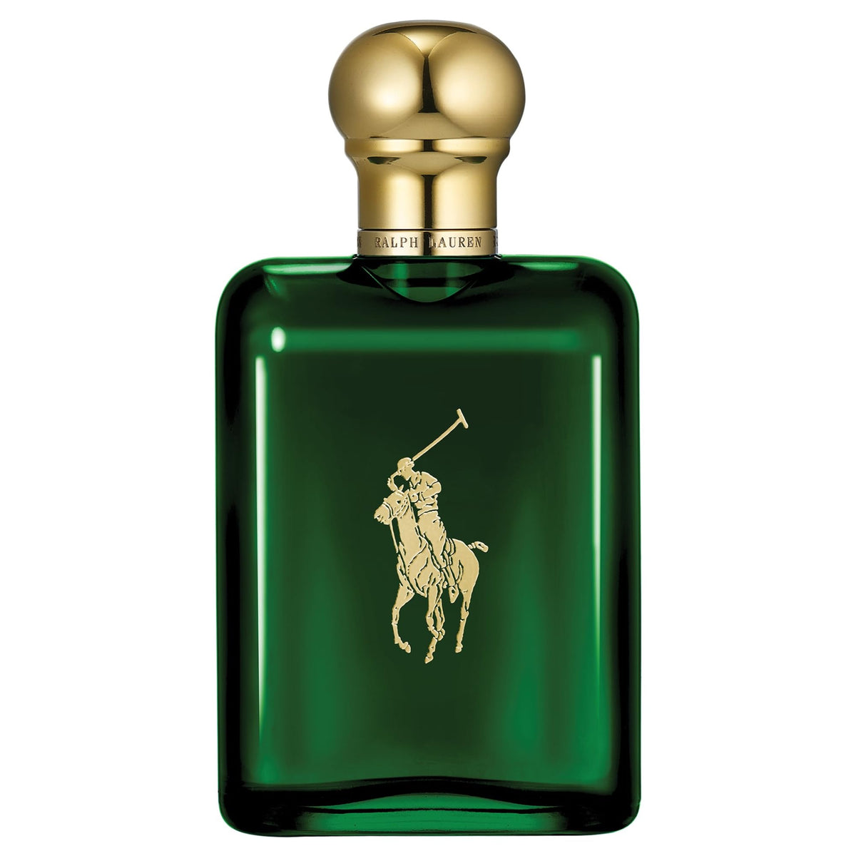 Ralph Lauren Polo EDT bottle, timeless masculine design for daily wear.
