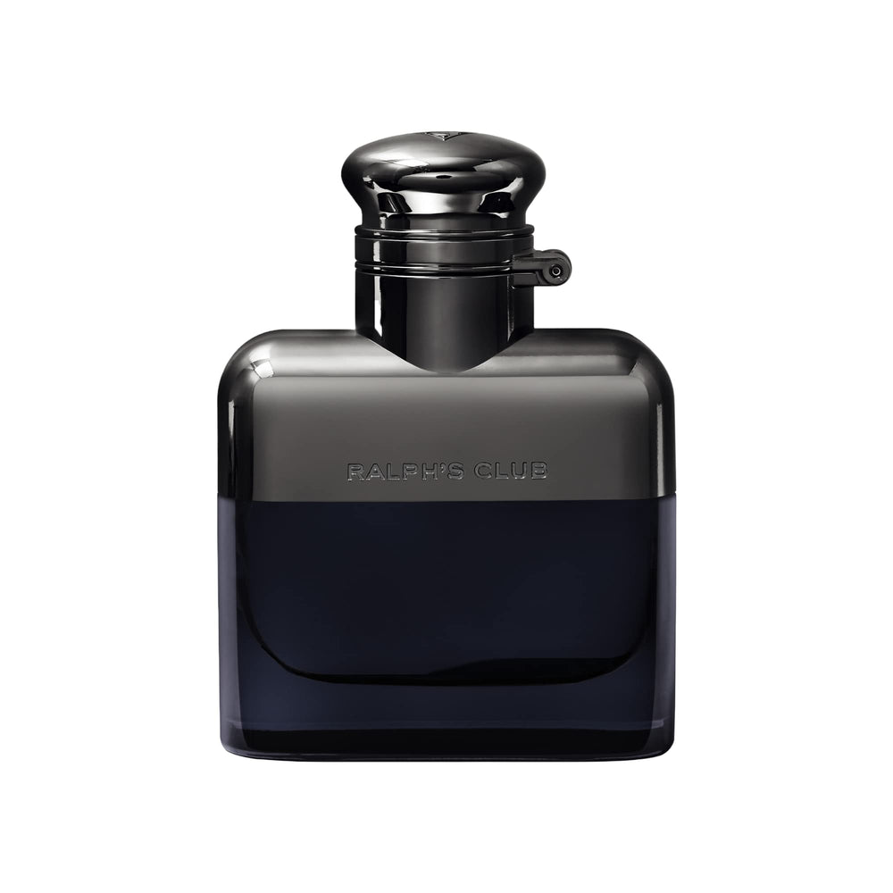 Ralph Lauren Ralph's Club bottle front view highlights a premium masculine fragrance for evenings.