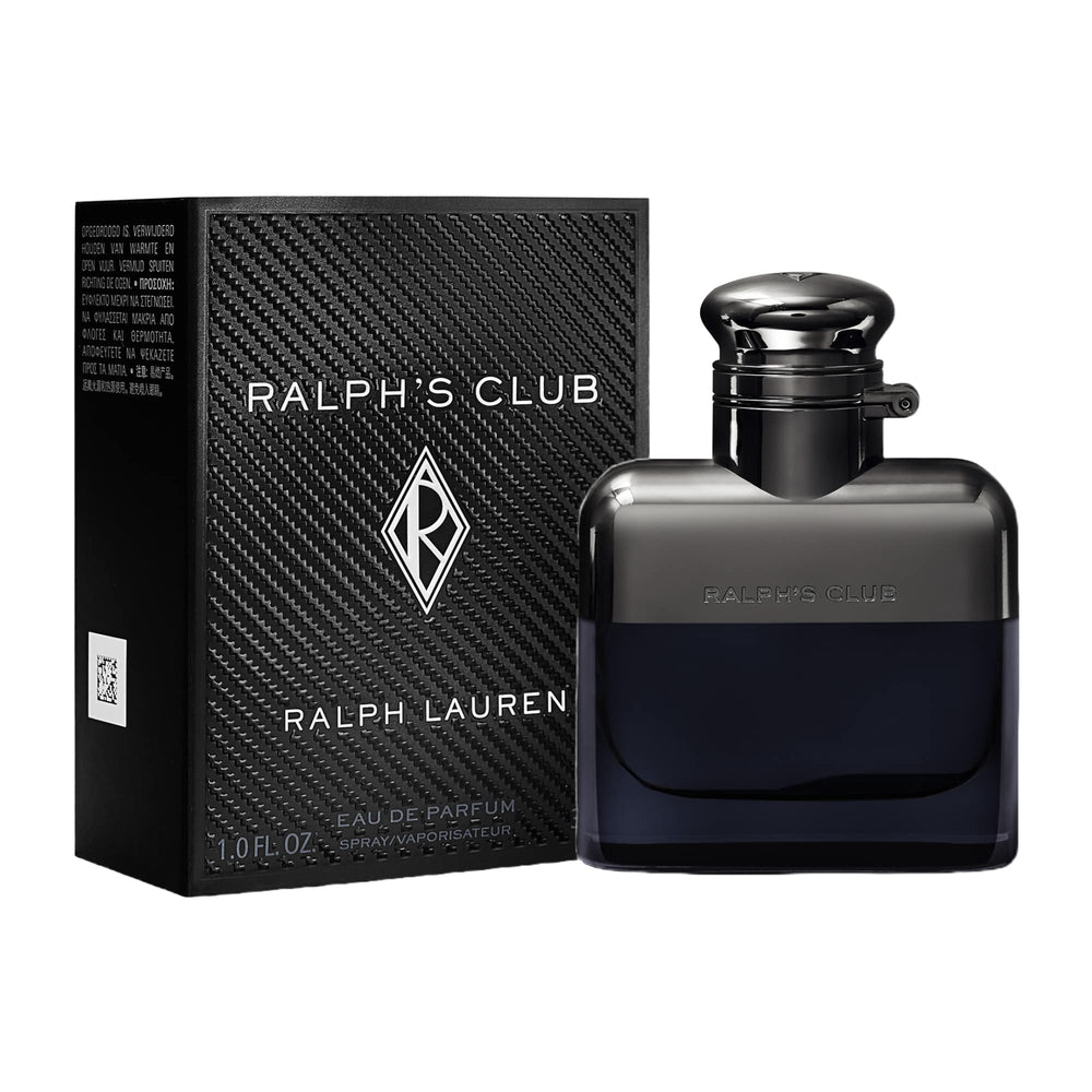 Ralph Lauren Ralph's Club bottle with cedarwood hint supports confident attire.