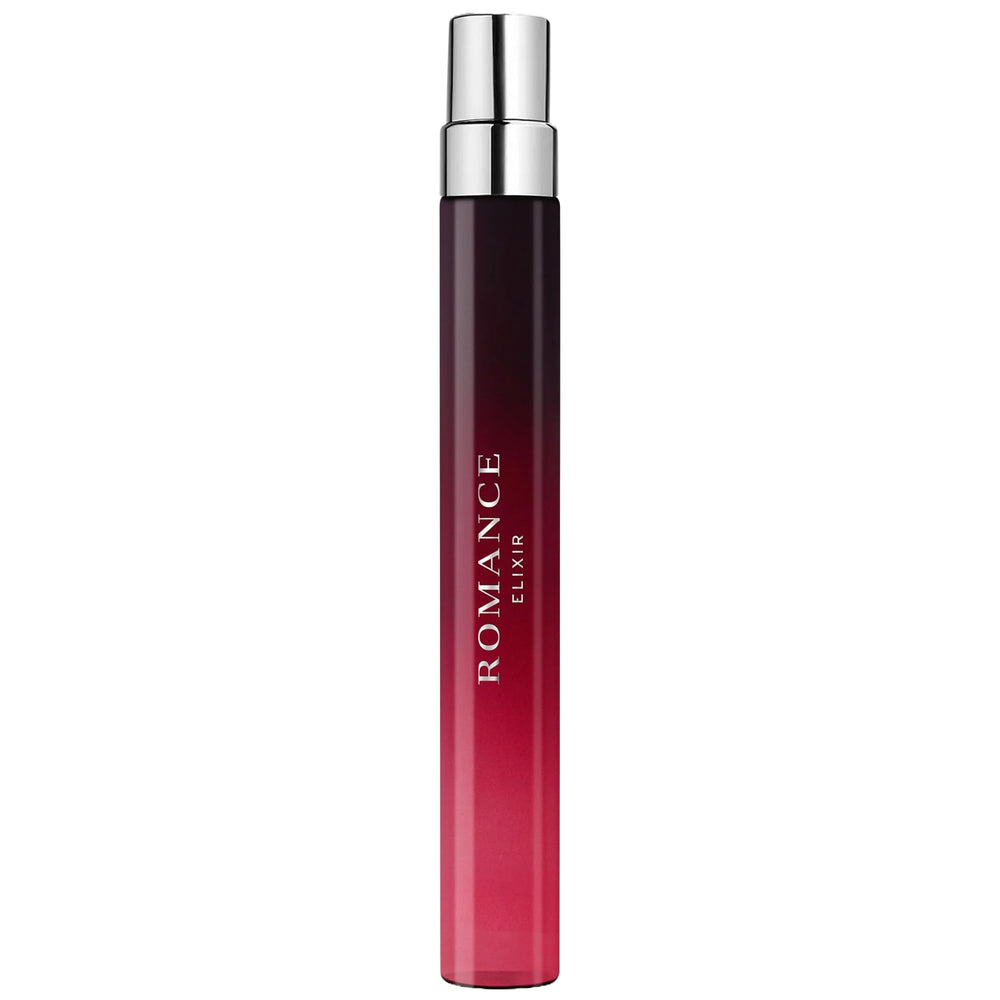 Ralph Lauren Romance Elixir bottle front view, elegant design for evening wear
