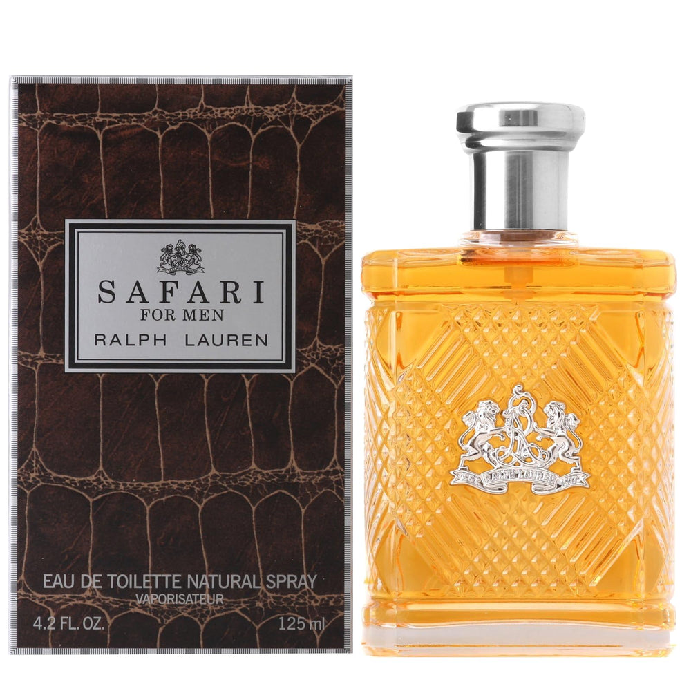 Ralph Lauren Safari on wrist demonstrates long-lasting fragrance suggestion.