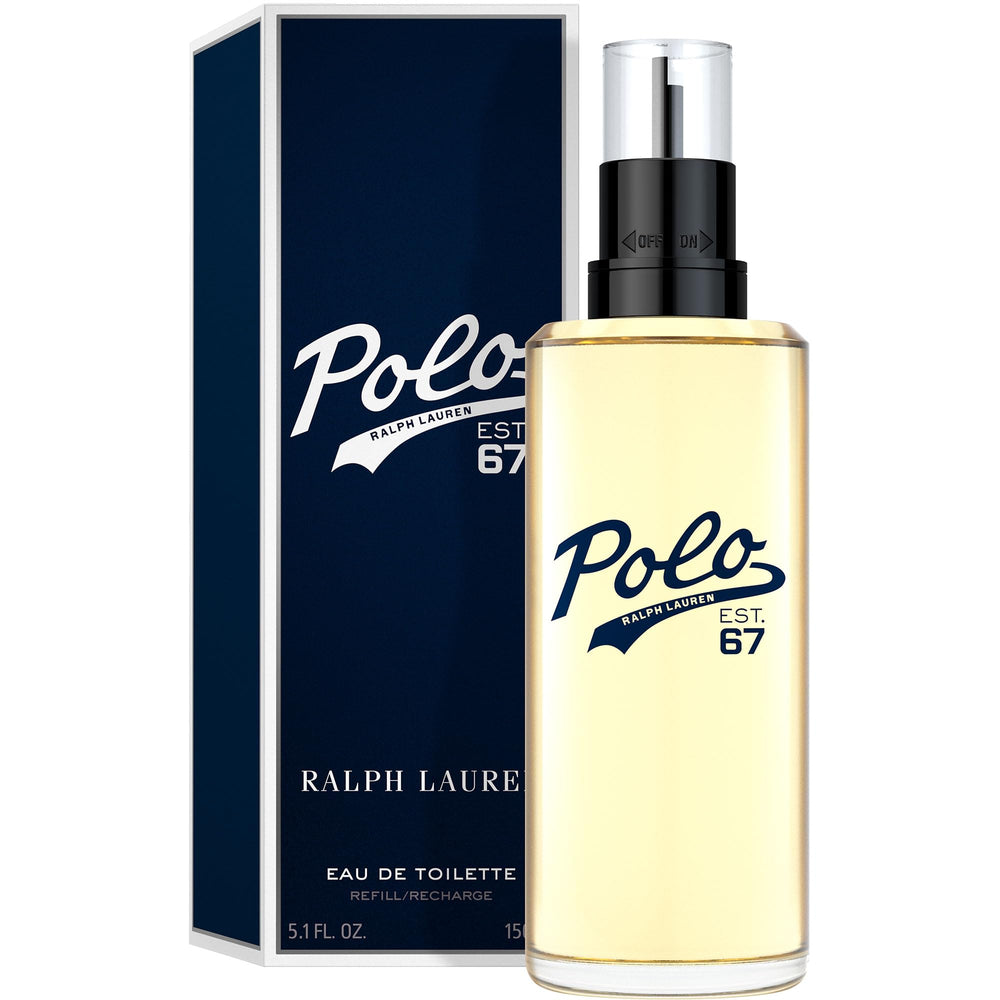Ralph Lauren Polo 67 bottle cap close-up with premium design