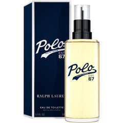 Ralph Lauren Polo 67 bottle cap close-up with premium design