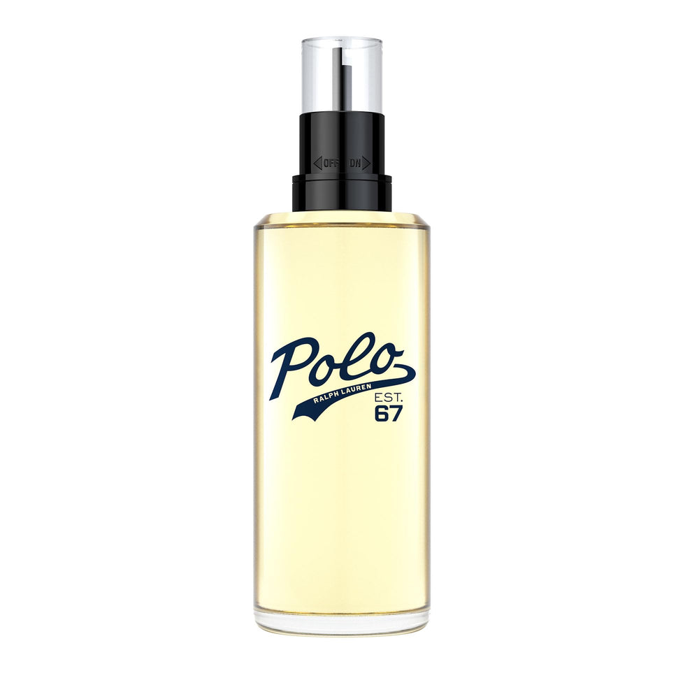 Ralph Lauren Polo 67 bottle front view highlighting bold pineapple and bergamot notes