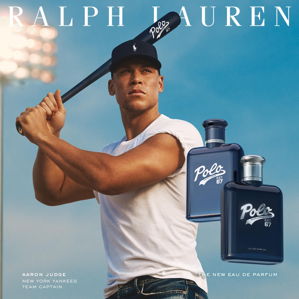 Ralph Lauren Polo 67 spray action demonstrates easy, even application.