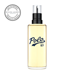 Ralph Lauren Polo 67 spray application demonstrates even mist for daily wear
