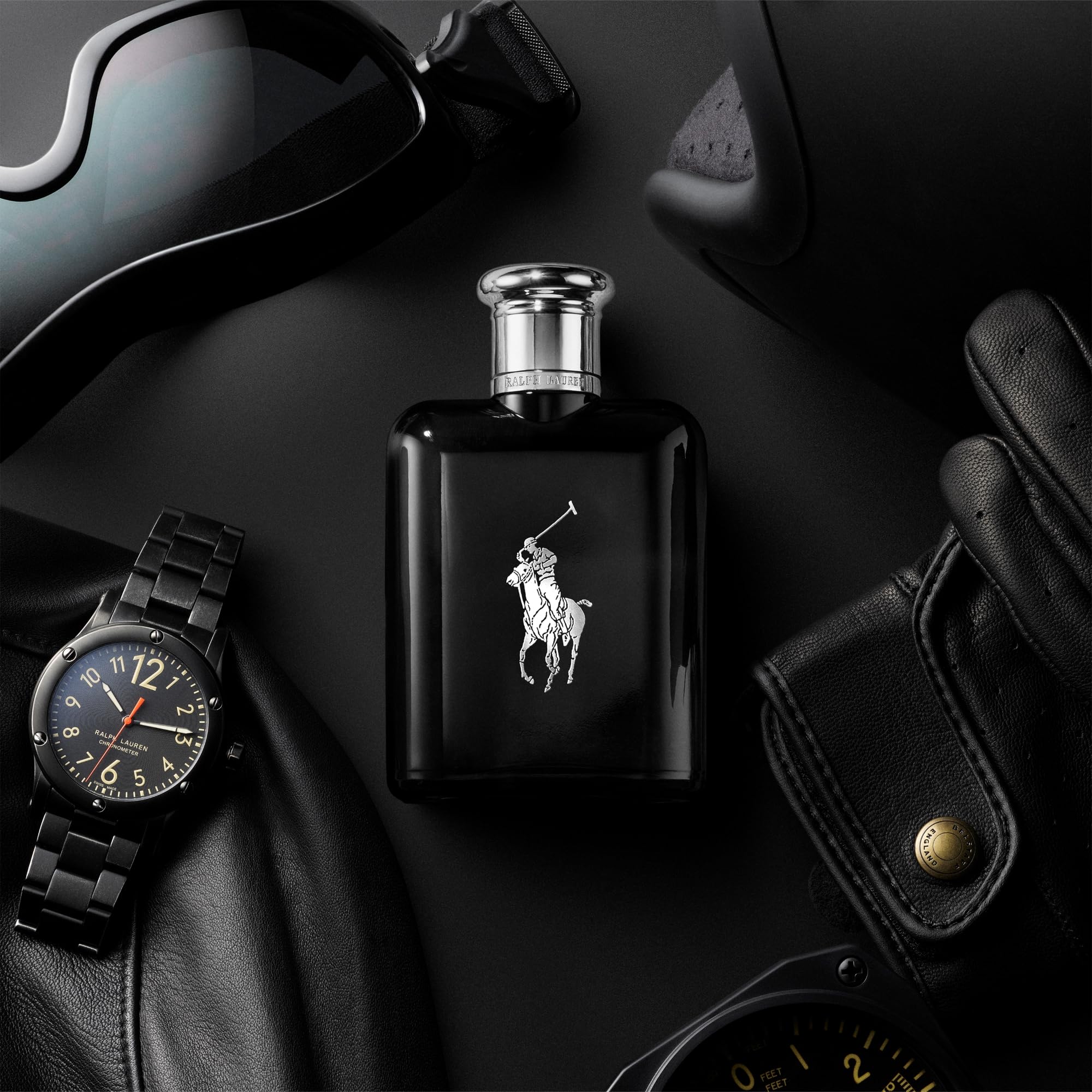 Ralph Lauren Polo Black gift set packaging with elegant presentation
