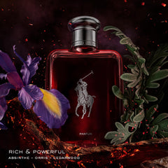 Polo Red Parfum travel-size bottle ideal for refined on-the-go wear