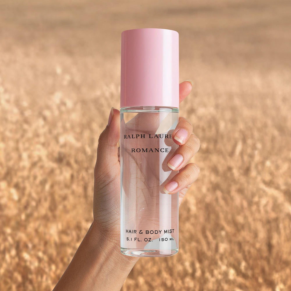 Ralph Lauren Romance Rose Jasmine Berries scent close-up.