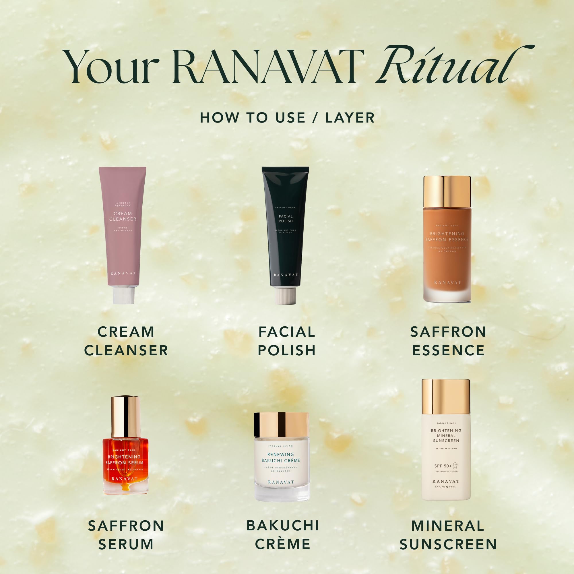 RANAVAT Balance Face Scrub vegan cruelty-free label with natural ingredients for sensitive skin