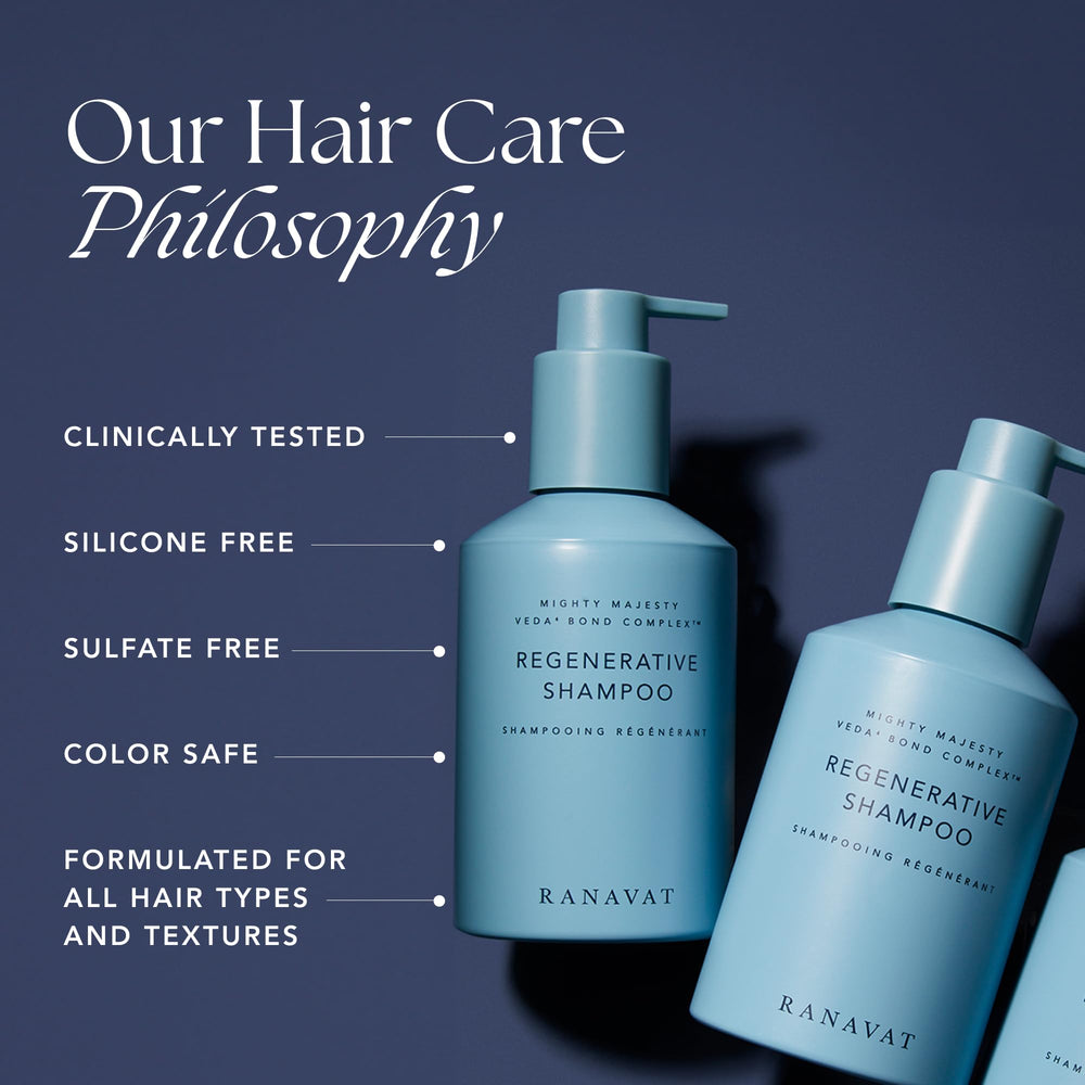 RANAVAT BOTANICS Regenerative Veda⁴ pair with conditioner image for best results after washing