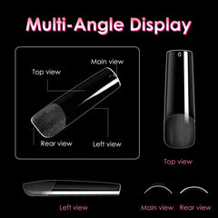 Ranrose soft gel nail tips in new material, flexible and natural-looking