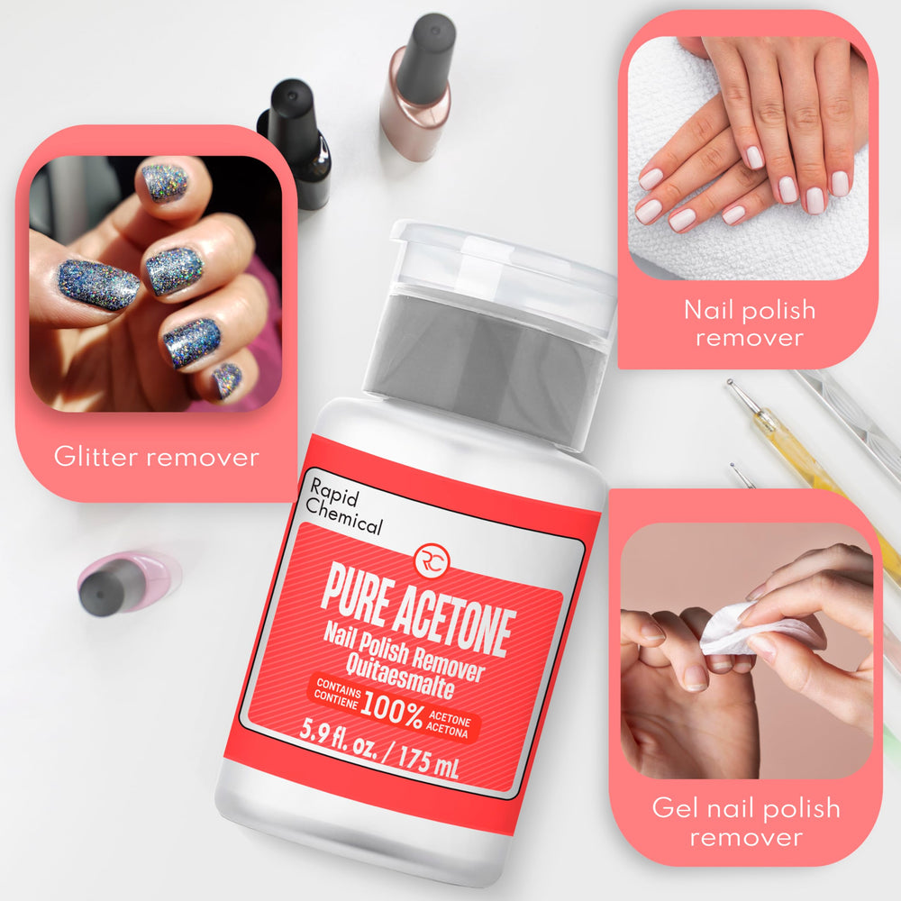 RAPID PROTECTANT gel polish removal close-up shows effective action.
