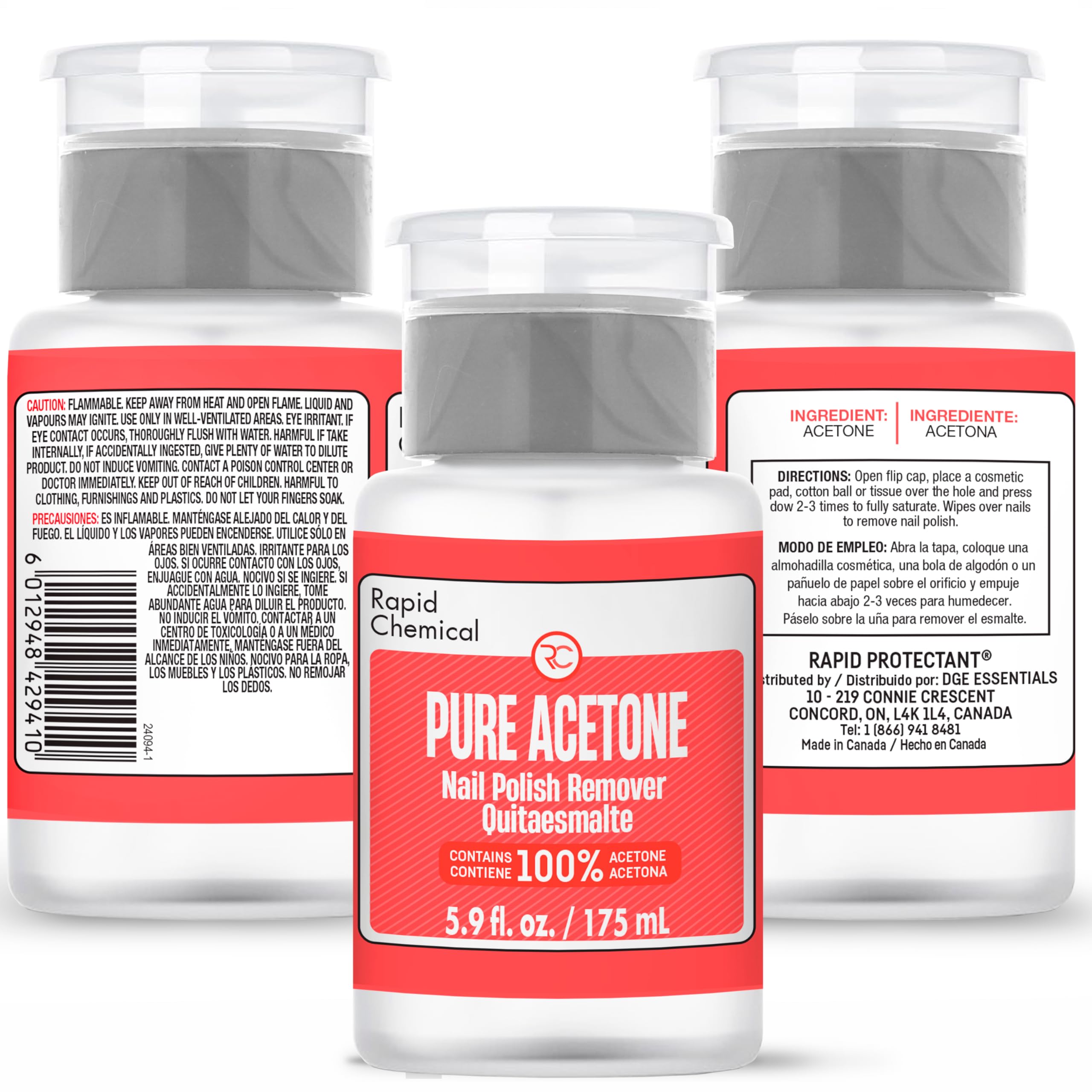 RAPID PROTECTANT packaging-bottle highlights quality and reliability.