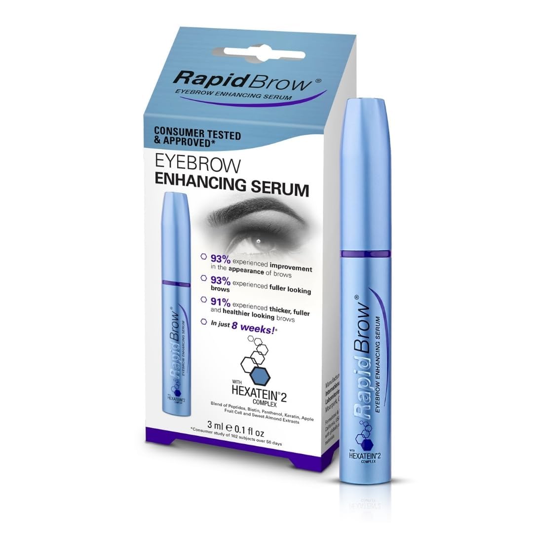 RapidBrow application during morning routine fits busy days.