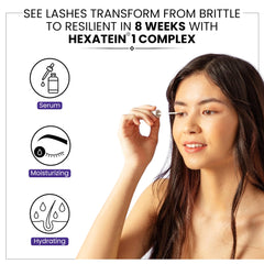 RapidLash bottle on white background for easy routine.