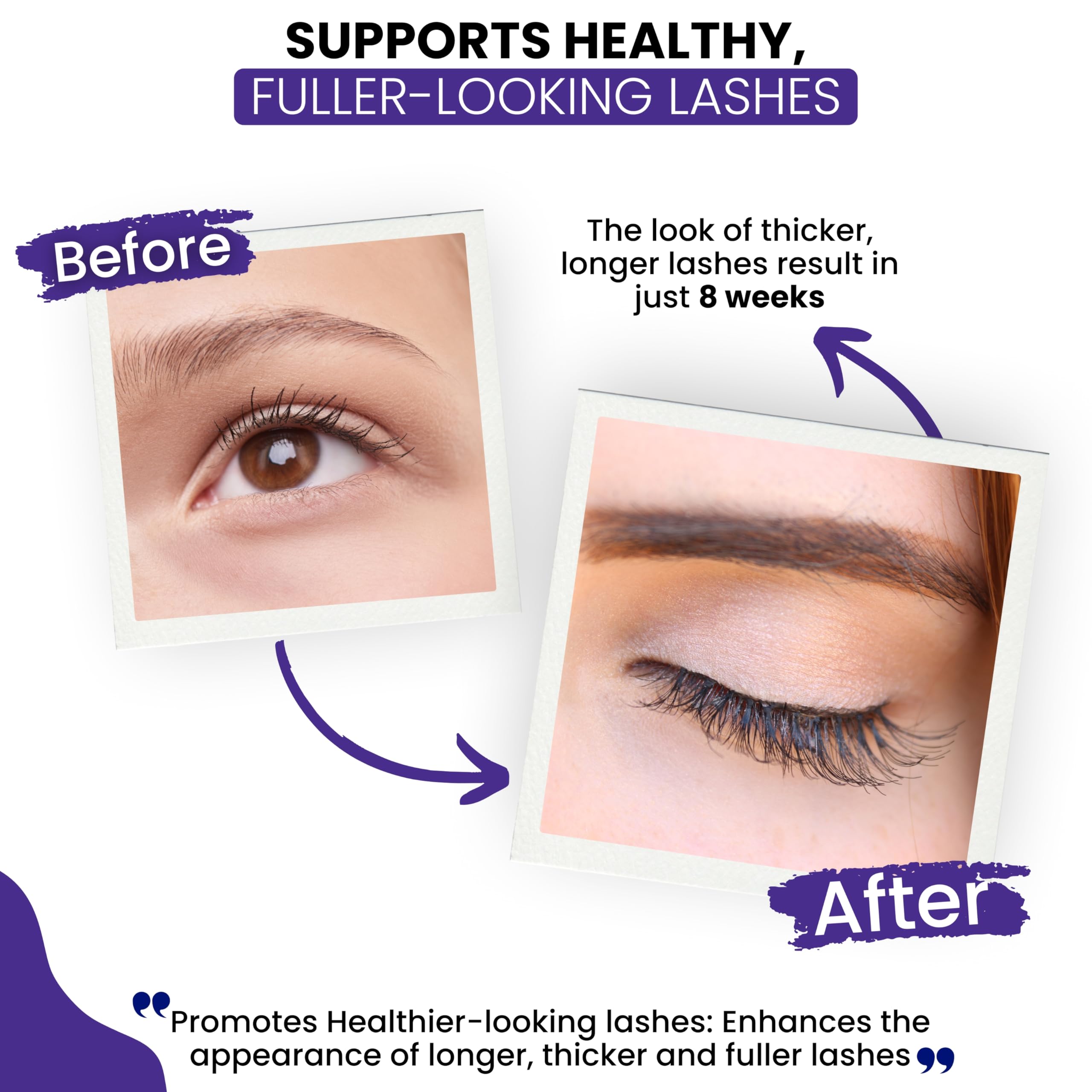 RapidLash packaging front view highlighting clean formula.