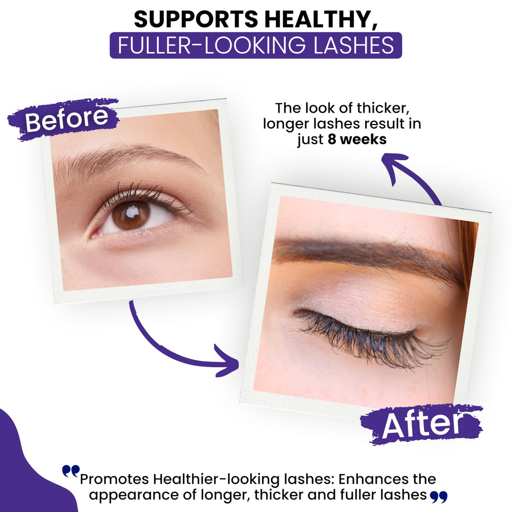 RapidLash packaging front view highlighting clean formula.