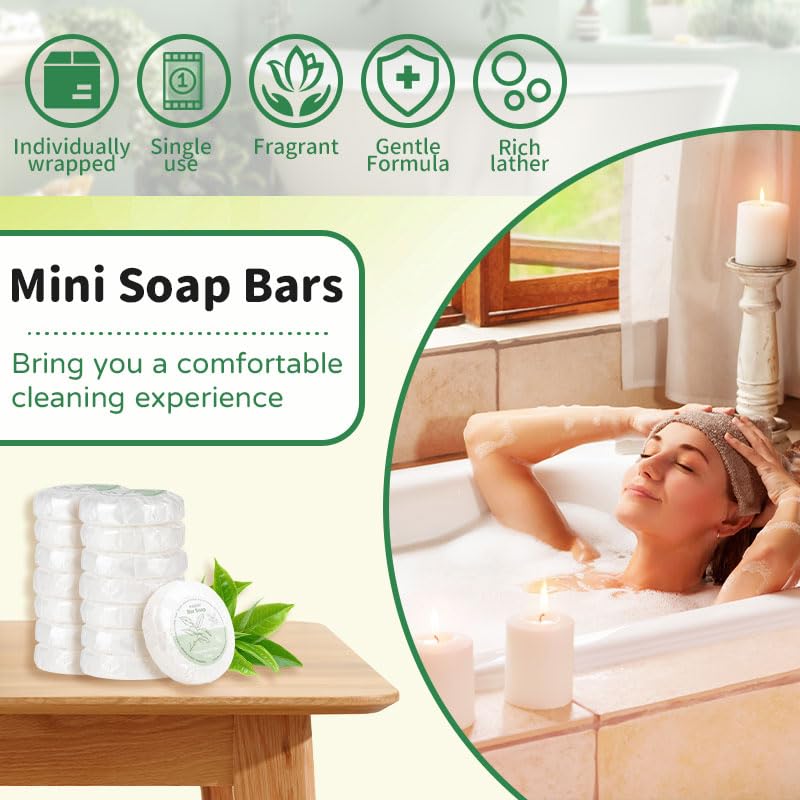 RAQEHO hotel guest bathroom setup with 52 bars for easy replenishment.