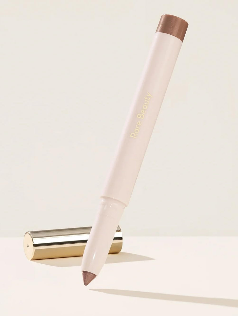 Rare Beauty Contentment eyeshadow stick closed for easy on-the-go touch-ups