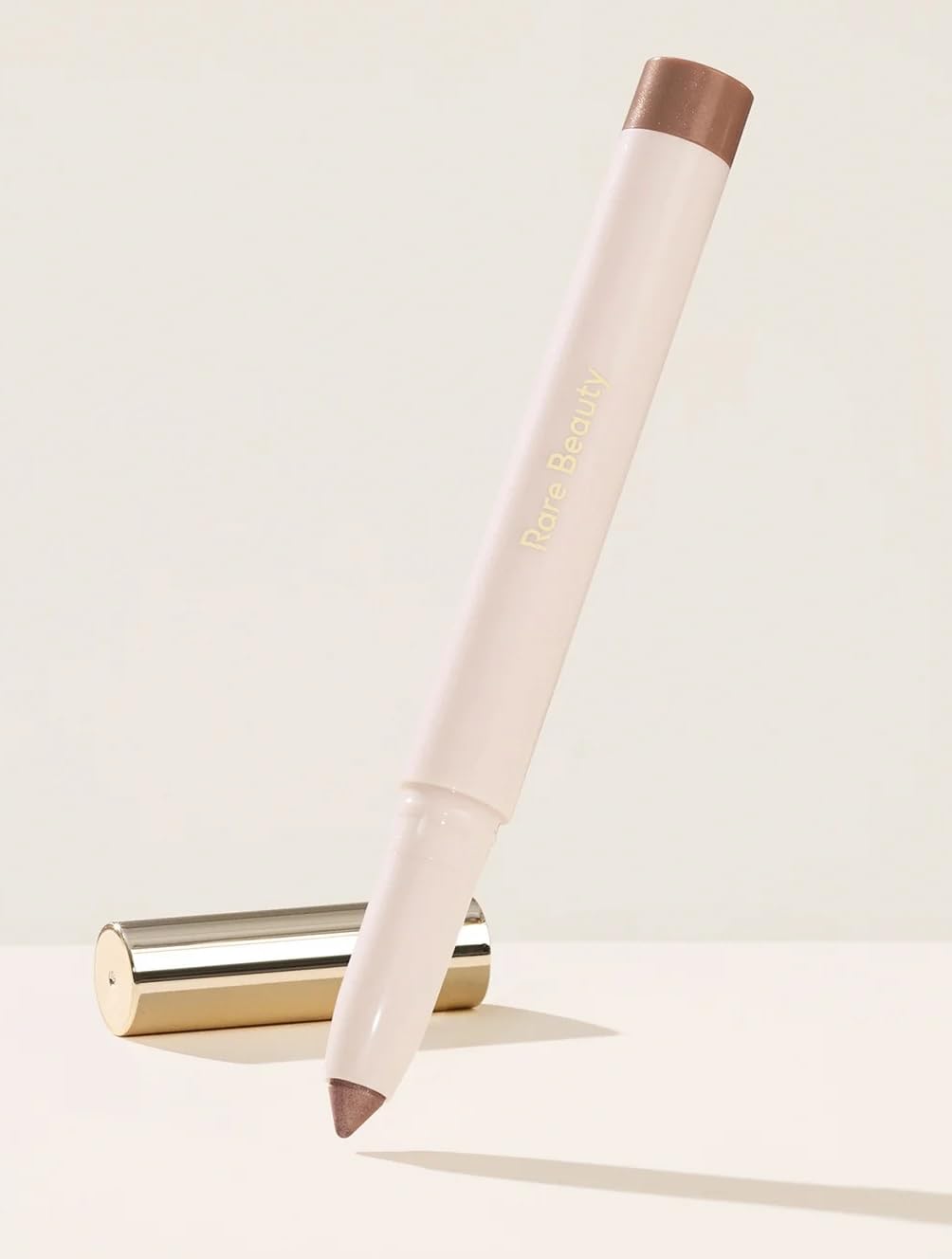 Rare Beauty Contentment eyeshadow stick closed for easy on-the-go touch-ups
