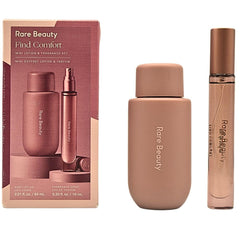 Rare Beauty Find Comfort lotion mini cap: compact hydration on the go.