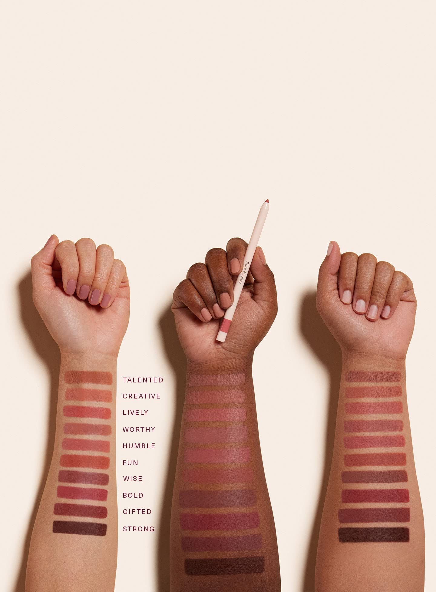 Portable tube packaging visible for on the go touch ups