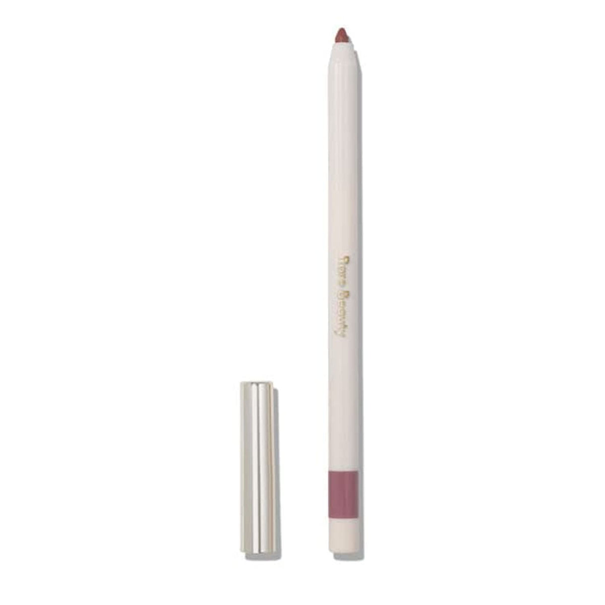Rare Beauty Kind Words Lip Liner Humble close-up showing precise lip definition.