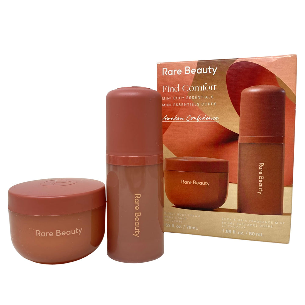 Rare Beauty Mini Find Comfort Bouncy Body Cream delivering hydration and softness