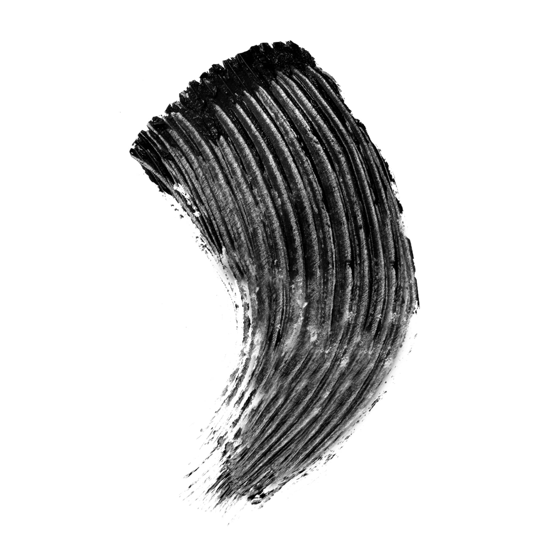Rare Beauty Perfect Strokes Mascara lashes after application with visible volume and definition