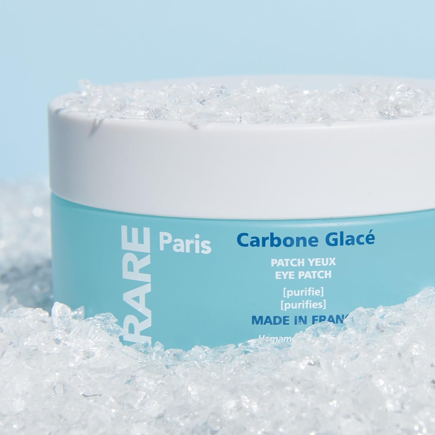 RARE Paris Carbone Glacé multi-active serum visual suggests refreshing under-eye vitality