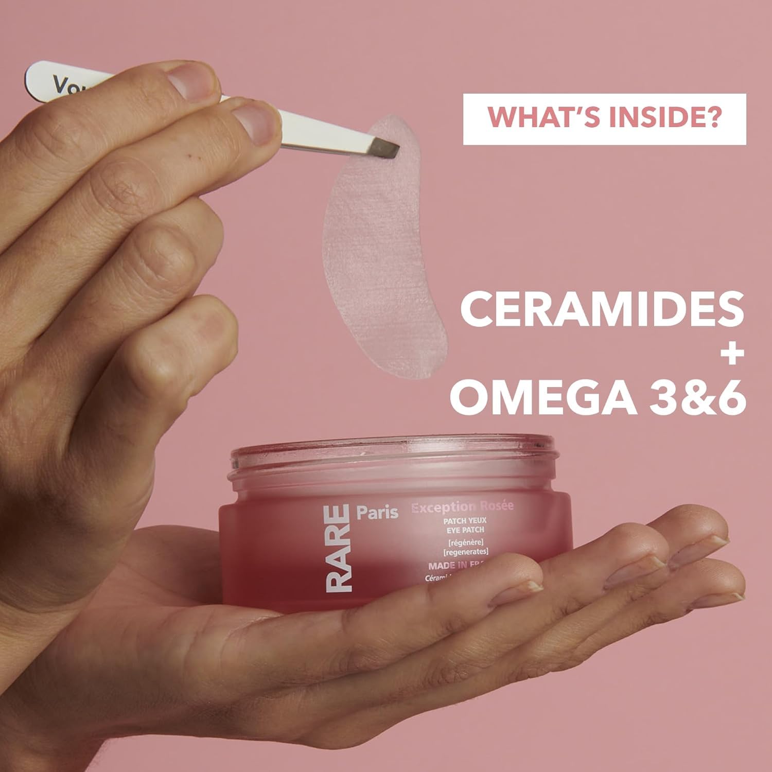 RARE Paris ceramides and omega-3-6 close-up showing nourishing texture