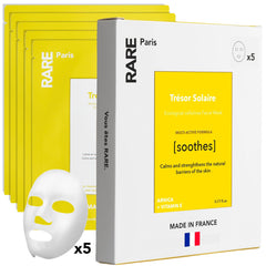 RARE Paris Tresor Solaire packaging showing luxurious at‑home hydration.