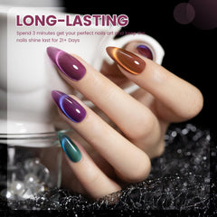 RARJSM Aurora glass ceramic pigment close-up with smooth luminous finish