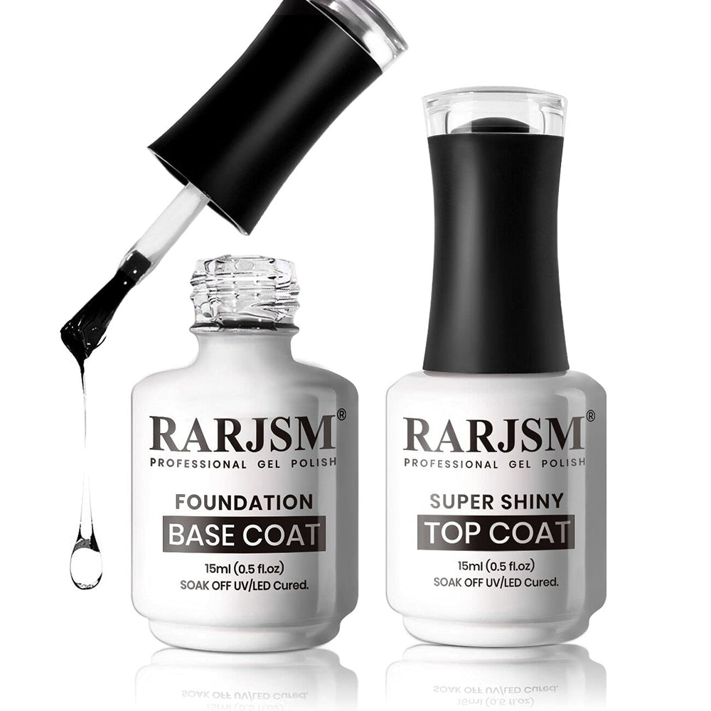 RARJSM Base Coat bottle provides a protective foundation for nails