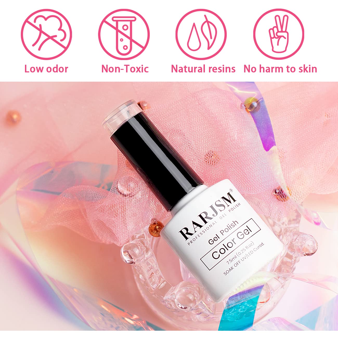 RARJSM 7.5ml bottle suitable for at-home or salon use.